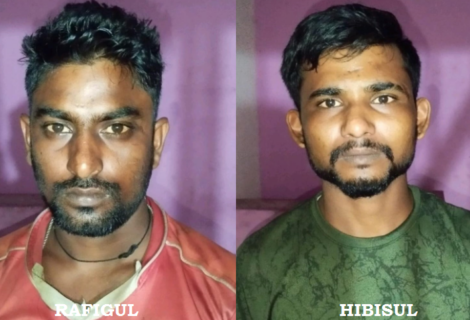 വീട്   കുത്തിത്തുറന്നു   മോഷണം   നടത്തിയ   കേസിൽ   അന്യസംസ്ഥാനകാരായ   പ്രതികൾ   പിടിയിൽ