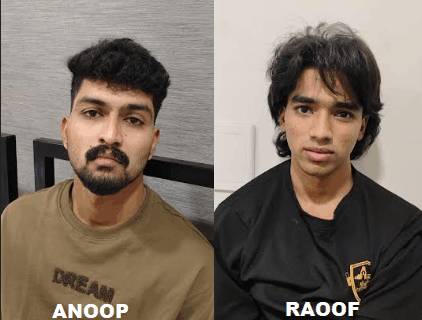 ചേരാനല്ലൂരിൽ  രാസലഹരി  വേട്ട