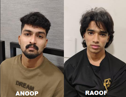 ചേരാനല്ലൂരിൽ  രാസലഹരി  വേട്ട