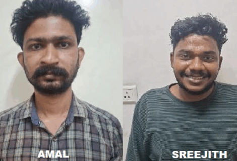 അന്യസംസ്ഥാന  തൊഴിലാളികളുടെ  കൈയ്യിൽ  നിന്നും  പണവും  മൊബൈൽഫോണും  കവർച്ചചെയ്ത  പ്രതികൾ  പിടിയിൽ