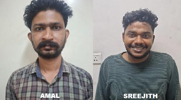 അന്യസംസ്ഥാന  തൊഴിലാളികളുടെ  കൈയ്യിൽ  നിന്നും  പണവും  മൊബൈൽഫോണും  കവർച്ചചെയ്ത  പ്രതികൾ  പിടിയിൽ