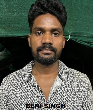 കഞ്ചാവുമായി  അന്യസംസ്ഥാന  തൊഴിലാളി  പിടിയിൽ