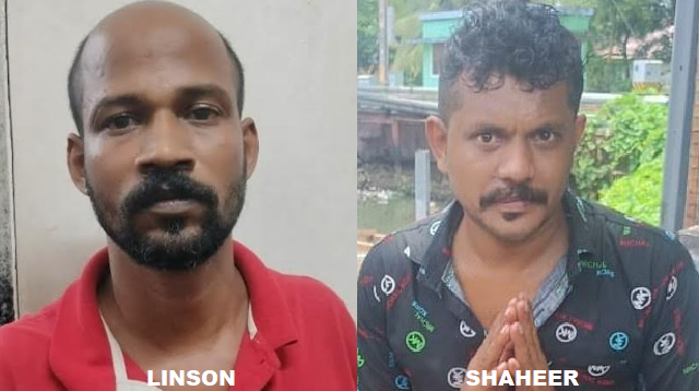 വ്യത്യസ്ത  വാഹന  മോഷണകേസ്സുകളിലായി  രണ്ടുപേർ  അറസ്റ്റിൽ
