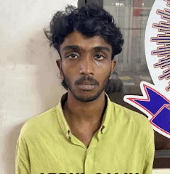 കഞ്ചാവുമായി  യുവാവ്  പിടിയിൽ