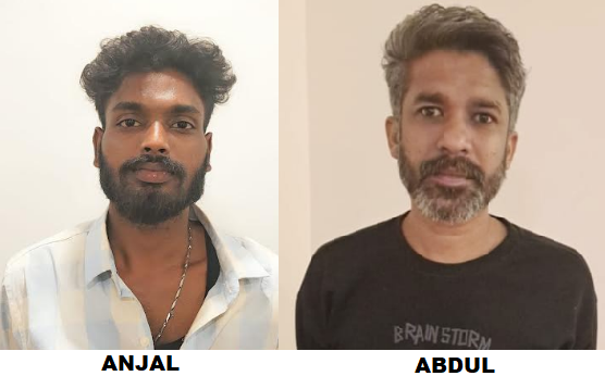 MDMAയുമായി  യുവാക്കൾ  പിടിയിൽ