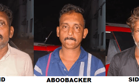 മോഷ്ടാക്കൾ  പിടിയിൽ