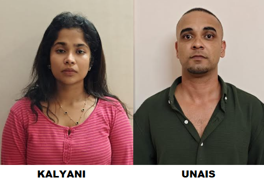 MDMAയുമായി  യുവതിയും  യുവാവും  പിടിയിൽ