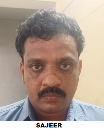 കാപ്പ ചുമത്തി  ജയിലിൽ  അടച്ചു