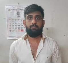 വിർച്വൽ  അറസ്റ്റ് ചെയ്ത്   പണം  തട്ടിയെടുത്ത  കേസിലെ  പ്രതിയെ   പോലീസ് പിടികൂടി