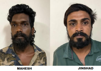 ബൈക്ക്  തല്ലി  തകർക്കുകയും  ഭീകരാന്തരീക്ഷം  സൃഷ്ടിക്കുകയും  ചെയ്ത   4  പേരെ  പനങ്ങാട് പോലീസ്  അറസ്റ്റ്  ചെയ്തു