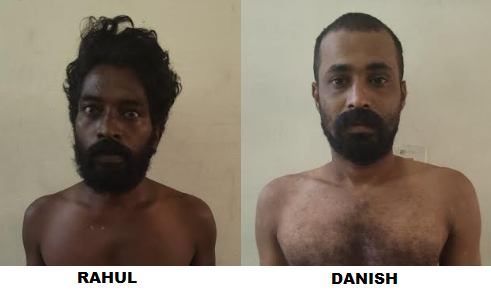 ആൺ സുഹൃത്തിനെ കത്തി കാണിച്ച് ഭീഷണിപ്പെടുത്തി യുവതിയെ ബലാത്സംഗം ചെയ്യാൻ ശ്രമിച്ച കുറ്റവാളികൾ പിടിയിൽ