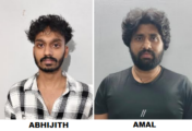 ഓപ്പറേഷൻ തൂഫാൻ; രാസലഹരിയുമായി യുവാക്കൾ പിടിയിൽ