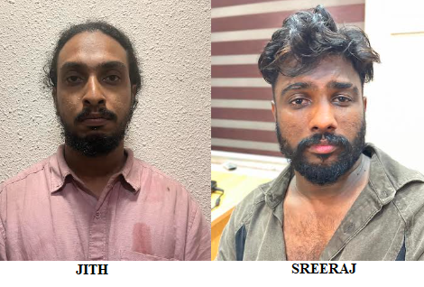 വിവാഹിതയായ  യുവതിയെ  ബലാത്സംഗം  ചെയ്ത  2  പേരെ പോലീസ് പിടികൂടി 